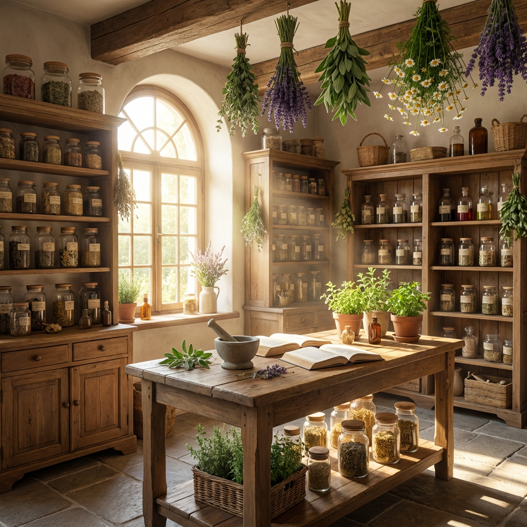 The Healing Earth Wellness focuses on a full apothecary to support health and sound services to support healing.